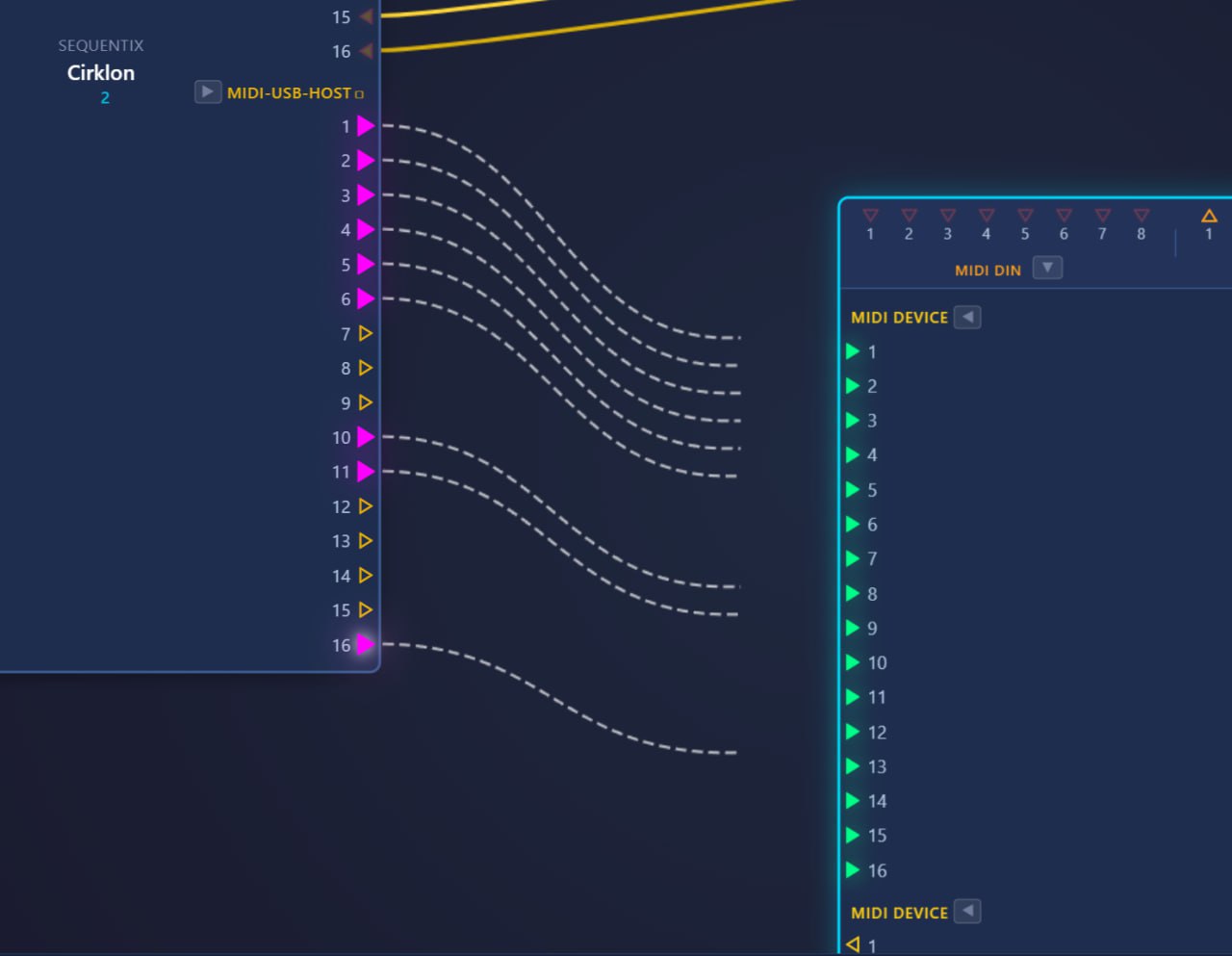 Bulk connection interface